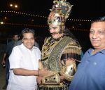 Surender Pal- Ravan Role Play in Luv Kush Ram Leela with Luv Kush President Ashok Aggarwal_561a1a528d641.jpg