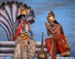 Vishnu & laxmi Playing the Ram leela at Luv Kush ram Leela committee at Lal Qila maidan in Delhi on 13th Oct 2015_561e04f0e958d.jpg