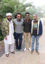 Praduman Singh, Manish paul, Sikander Kher & Abhishek Sharma promote Bin Laden in Delhi on 18th Feb 2016 (4)_56c6e7f633125.jpg