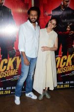 Genelia D Souza, Riteish Deshmukh at Rocky Handsome screening in Mumbai on 23rd March 2016 (31)_56f39285381d7.JPG