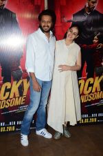 Genelia D Souza, Riteish Deshmukh at Rocky Handsome screening in Mumbai on 23rd March 2016 (34)_56f392875ea5f.JPG