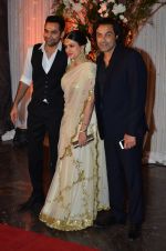 Abhay Deol,Bobby Deol at Bipasha Basu and Karan Singh Grover_s Wedding Reception on 30th April 2016 (322)_57281ffdbe01a.JPG