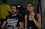 Emraan hashmi and nargis fakhri  at Azhar promotions in association with Gourmet Renaissance at IPL match in Pune on 9th May 2016 (10)_57320d86e671b.JPG