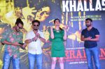 Zarine Khan, Sachiin Joshi, Ram Gopal Varma at Khallas song launch from film Veerappan in Mumbai on 14th May 2016 (64)_573857b4023f8.JPG