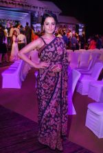 Anita Hassanandani Reddy at An Ode To Weaves and Weavers Fashion show at HICC Novotel, Hyderabad (1)_576bdb775e354.JPG