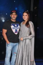 Salman Khan and Anushka Sharma during Sultan movie promotion on the sets of Sa Re Ga Ma Pa on June 21, 2016_576d02edb9c1e.jpg