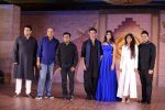 Hrithik Roshan, Pooja Hegde, Ashutosh Gowariker, Sunita Gowariker, Siddharth Roy Kapoor, A R Rahman, Bhushan Kumar at Mohenjo Daro film launch in Mumbai on 12th July 2016 (16)_578532b42c8d2.JPG