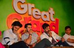 Vivek Oberoi, Riteish Deshmukh, Aftab Shivdasani at Great Grand Masti piracy press meet in Mumbai on 16th July 2016
