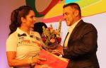 Salman Khan, Sania Mirza at Rio Olympics meet in Delhi on 18th July 2016 (17)_578dc3520bd6f.jpg