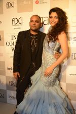 Gaurav Gupta, Saiyami Kher during showcase of Gaurav Gupta collection scape song at FDCI India Couture Week 2016 on 23 July 2016 (13)_57943c2077cff.JPG