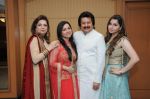 Pankaj udhas with wife Farida Udhas and daughter Nayaab and Rewa Udhas at Ghazal Festival in Mumbai on 30th July 2016_579cbf144fd18.jpg