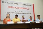 Claudia Ciesla, Manoj Tiwari, Ravi Kishan,Ali Khan during the Press confrence of Luv Kush biggest Ram Leela at Constitutional Club, Rafi Marg in New Delhi on 31st July 2016 (56)_579e032a36ec7.jpg