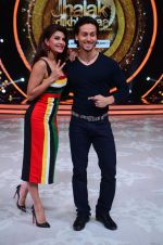 Jacqueline Fernandez and Tiger Shroff during the promotion of film A Flying Jatt on the sets of reality dance show Jhalak Dikhhla Jaa season 9 in Mumbai, India on August 2 2016 (4)_57a09e022b6af.jpg