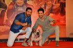 Varun Dhawan, John Abraham at Dishoom Movie Press Meet on 3rd August 2016