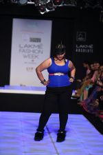 Model walk the ramp for Little Shilpa Show at Lakme Fashion Week 2016 on 28th Aug 2016 (443)_57c3c43cc0656.JPG