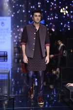 Ranbir Kapoor walk the ramp for Kunal Rawal Show at Lakme Fashion Week 2016 on 28th Aug 2016 (672)_57c548678313e.JPG