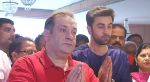 Ranbir Kapoor, Rajiv Kapoor, Randhir Kapoor at RK Ganpati celebration on 5th Sept 2016 (59)_57ce69678909d.jpg