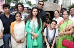 kishan kumar,bhawana somaya,avitesh,poonam dhillon,jackie shroff,anivesh,vijayta shrivastava & jyotsna dighe at Late Aadesh Shrivastava Chowk inauguration in Andheri W on 6th Sept 2016_57cf9cdad2343.jpg