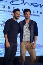 Mahendra Singh Dhoni, Sushant Singh Rajput at MS Dhoni press meet in Delhi on 27th Sept 2016 (48)_57ec0462da254.jpg