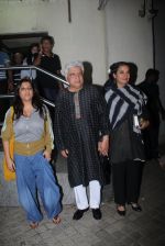 Zoya Akhtar, Javed Akhtar, Shabana Azmi at Ae Dil Hai Mushkil screening on 25th Oct 2016 (18)_5810b7344d49b.JPG