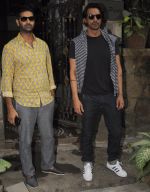 Arjun Rampal, Purab Kohli with Rock On 2 team snapped in Mumbai on 3rd Nov 2016 (25)_581c2e4871d98.JPG