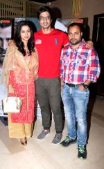 Reecha Sinha,  Gashmeer Mahajani & Asst Prod. Ravi at Dongri Ka Raja Special Screening at PVR Icon_58256830c5507.jpg