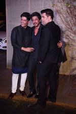Shahrukh Khan, Karan Johar, Manish Malhotra at Manish Malhotra�s 50th birthday bash hosted by Karan Johar on 5th Dec 2016 (1162)_584685c994714.jpg