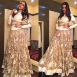 Neha Dhupia at Yuvi Ki shaadi in Rahul Mishra n Sunita Shekhawat jewels  (1)_5847a65d4bded.jpg