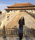 Celina Jaitly at the Forbidden City in China_5876059a5dcf5.jpg