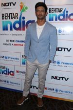 Sushant Singh Rajput At The Launch Of Behtar India Campaign on 8th March 2017 (48)_58c127f977b54.JPG