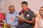Milind Soman Launches Probir Sengupta_s Debut Book Unclothed on 31st May 2017 (4)_592fb4fc48723.JPG