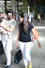 Shahid Kapoor, Mira Rajput Spotted At Airport on 7th June 2017 (2)_5938f24a46efe.JPG