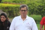 Subhash Ghai doing yoga practice along with his daughter and grandchildren at Whistling Woods International on 15th June 2017 (16)_5942a125042b1.JPG