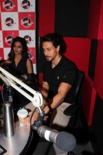 Tiger Shroff and Nidhhi Agerwal promote their upcoming film Munna Michael on Red FM on 22nd June 2017 (13)_594bd4cf63a16.JPG
