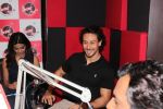 Tiger Shroff and Nidhhi Agerwal promote their upcoming film Munna Michael on Red FM on 22nd June 2017 (7)_594bd4ce9e538.JPG