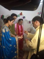 Govinda Celebrates Ganesh Chaturthi At His Home on 25th Aug 2017 (4)_59a1158420854.jpg