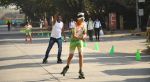 Jeet Trivedi with his Blindfolded Skating Act and World Record on 27th Jan 2018_5a6dc4bb37b49.JPG