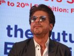 Shahrukh Khan attends the Media shaping the future & entertainment in Magnetic Maharshtra in bkc Mumbai on 20th Feb 2018 (23)_5a8d37e25dc5e.jpg