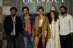 Varun Dhawan, Banita Sandhu, Shoojit Sircar, Juhi Chaturvedi at the Trailer launch of film October in pvr juhu, mumbai on 12th March 2018 (19)_5aa778d3422e2.JPG
