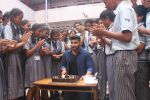 Arjun Kapoor, ambassador for Gender Equality of Girl Rising India Foundation shooting a campaign with 40 kids at Air India Modern School Kalina on 17th April 2018 (13)_5adf2e11f16c5.JPG