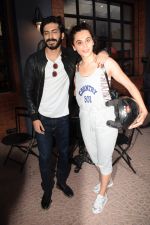 Harshvardhan Kapoor with Taapsee Pannu Riding Bike for the promotion of movie Bhavesh Joshi on 27th May 2018 (27)_5b0d19bc21ba7.JPG