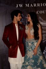 Janhvi Kapoor, Ishaan Khattar at Red Carpet for Manish Malhotra new collection Haute Couture on 1st Aug 2018 (80)_5b62ba782113b.JPG