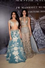 Janhvi Kapoor, Khushi Kapoor at Red Carpet for Manish Malhotra new collection Haute Couture on 1st Aug 2018 (76)_5b62ba88c0b8a.JPG