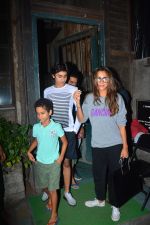 Amrita Arora with family spotted at Pali Village cafe in bandra on 11th Sept 2018 (20)_5b98bc5f6ec2a.JPG