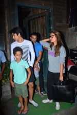 Amrita Arora with family spotted at Pali Village cafe in bandra on 11th Sept 2018 (23)_5b98bc6577a50.JPG