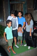 Amrita Arora with family spotted at Pali Village cafe in bandra on 11th Sept 2018 (24)_5b98bc676c9f2.JPG