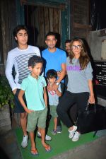 Amrita Arora with family spotted at Pali Village cafe in bandra on 11th Sept 2018 (27)_5b98bc6d534fb.JPG