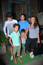 Amrita Arora with family spotted at Pali Village cafe in bandra on 11th Sept 2018 (29)_5b98bc714ad46.JPG