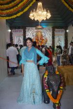 Niharica Raizada Visited Andheri Cha Raja to Receive Bappa_s blessing for her upcoming Project on 20th Sept 2018 (1)_5ba88cb00f3fb.JPG