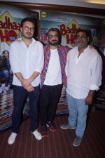 Amit Sharma, Shanatanu Srivastava, Akshat Ghildial at the Interview with Director & Writer of Film Badhaai Ho on 23rd Oct 2018 (93)_5bd01762a4024.JPG